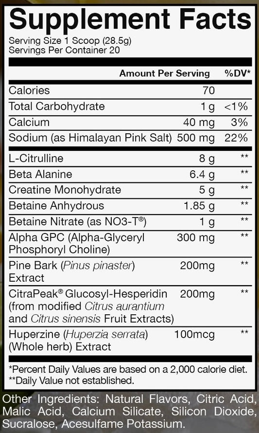 Thuper Pump - Raw Nutrition