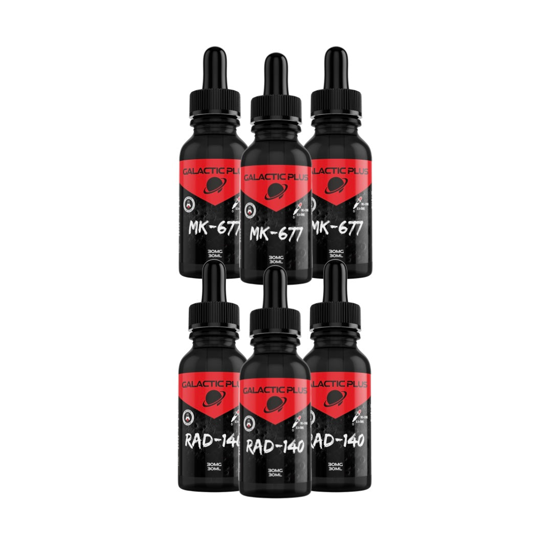 Mk677 + Rad140  X 6 Sextuple Bundle