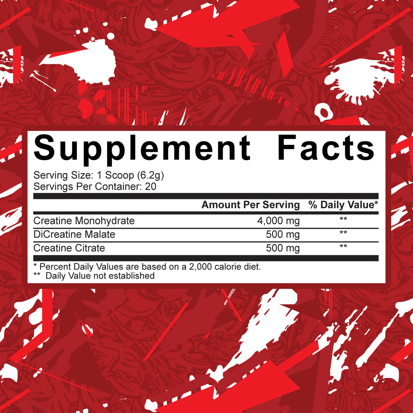 Code Red Creatine - 5% Nutrition