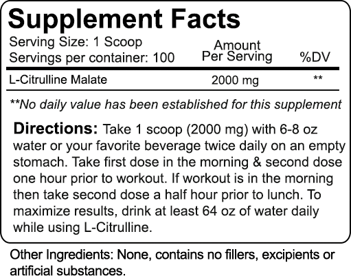 L-Citrulline Malate- NutraKey
