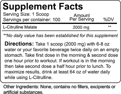 L-Citrulline Malate- NutraKey