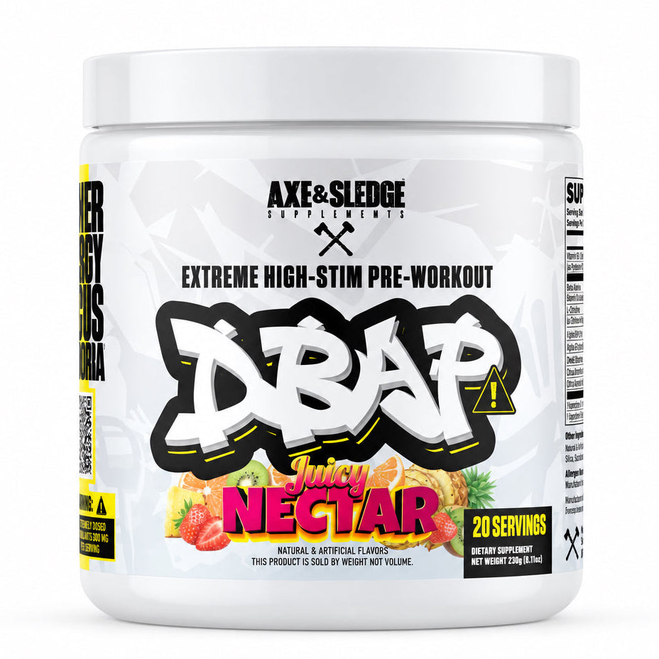 DBAP // EXTREME HIGH-STIM PRE-WORKOUT  Axe & Sledge