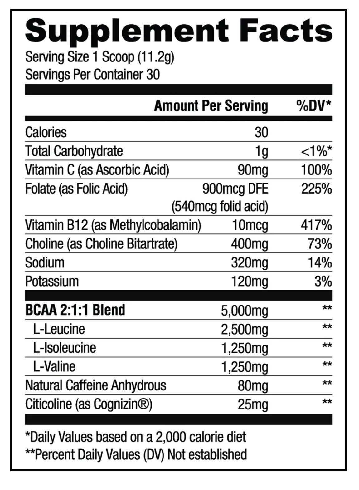 BCAA FOCUS - RYSE