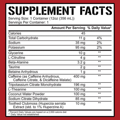 KILL IT RTD Pre-Workout - 5% Nutrition