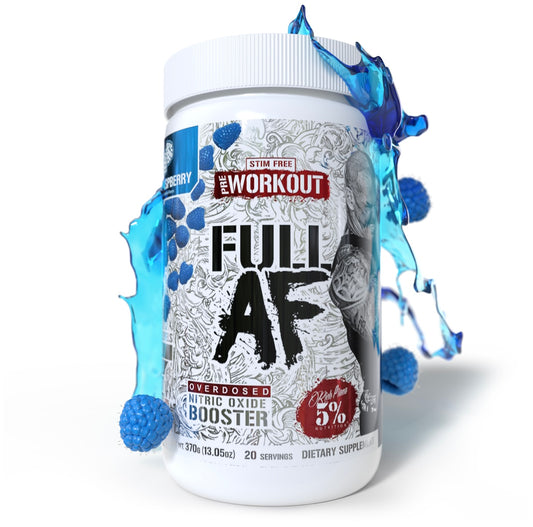 Full Af Nitric Oxide Booster & Non-Stim Pre-Workout - 5% Nutrition