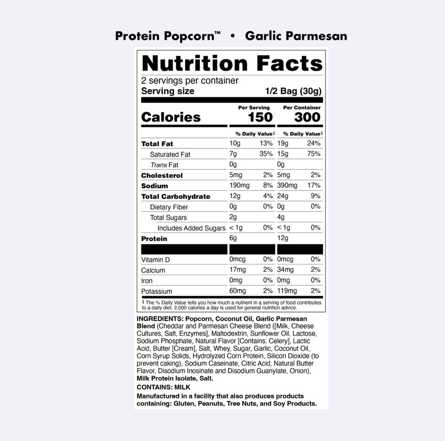 Protein Popcorn | 12g Protein - Bucked Up