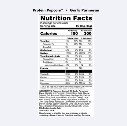 Protein Popcorn | 12g Protein - Bucked Up