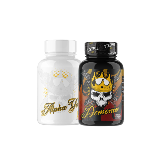 Uncut Alpha Yo + Demonio Stim Fat Burner Bundle- Xtremis Cartel