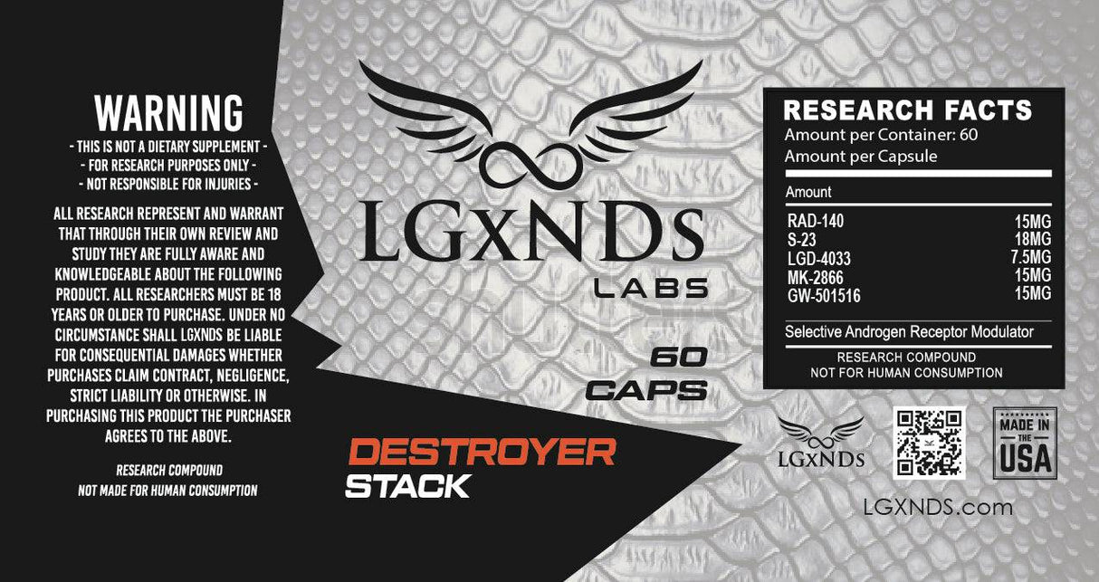 Destroyer Stack | Lgxnds - Prime Sports Nutrition