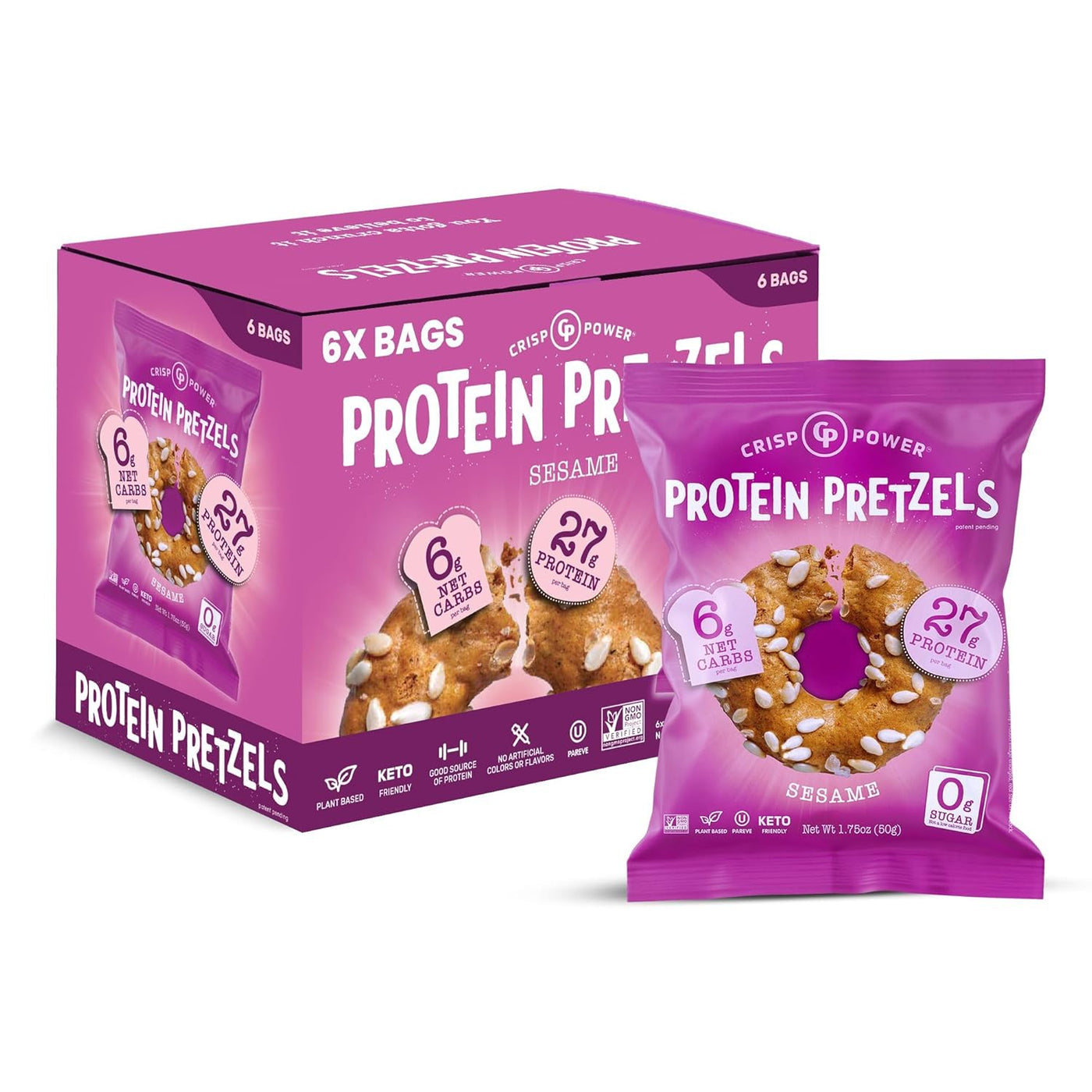 Protein Pretzels by Crisp Power