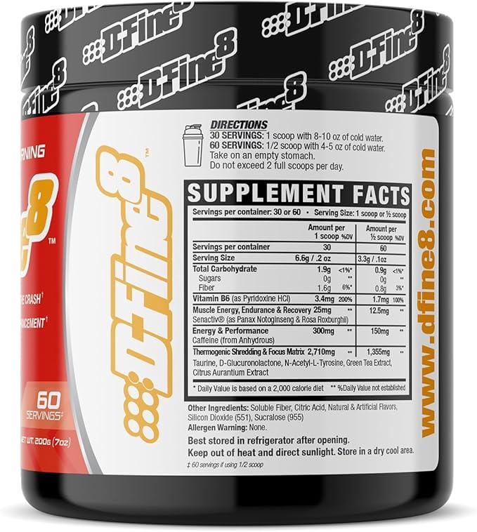 Thermogenic Fat Burner - D-Fine8