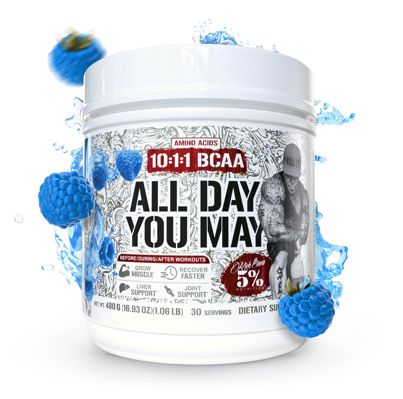 All Day You May 10:1:1 BCAA - 5% Nutrition