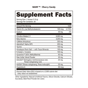 BAMF High Stimulant Nootropic Pre-Workout - Das Labs