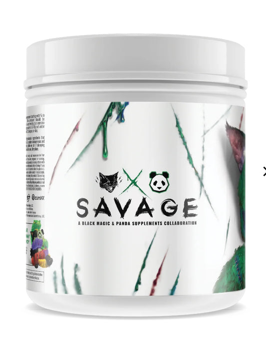 PANDA vs Black Magic - SAVAGE Pre Workout - Panda Supplements