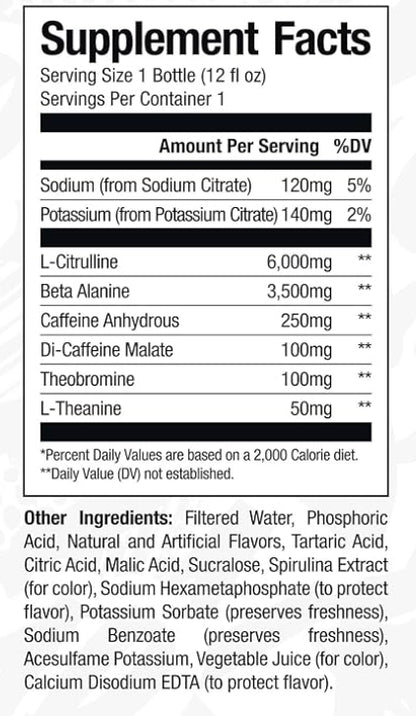 Ready To Drink Pre-Workout - Ryse