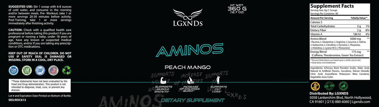 AMINOS - LGXNDS - Prime Sports Nutrition