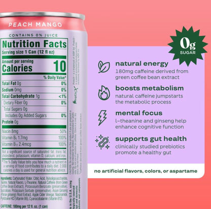 Bloom Sparkling Energy Drink