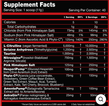 VASOMAX GRAND PRE | PUMP POWDER - Performax labs