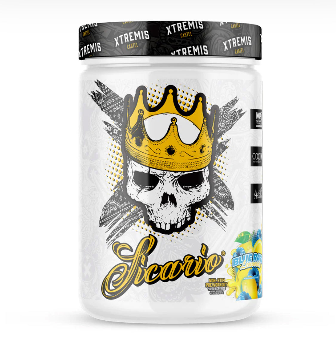 SICARIO STIM FREE PRE WORKOUT - Xtremis Cartel