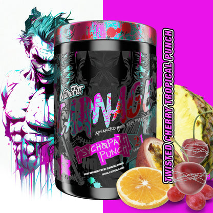 CARNAGE ADVANCED PRE-WORKOUT - Nutrifitt