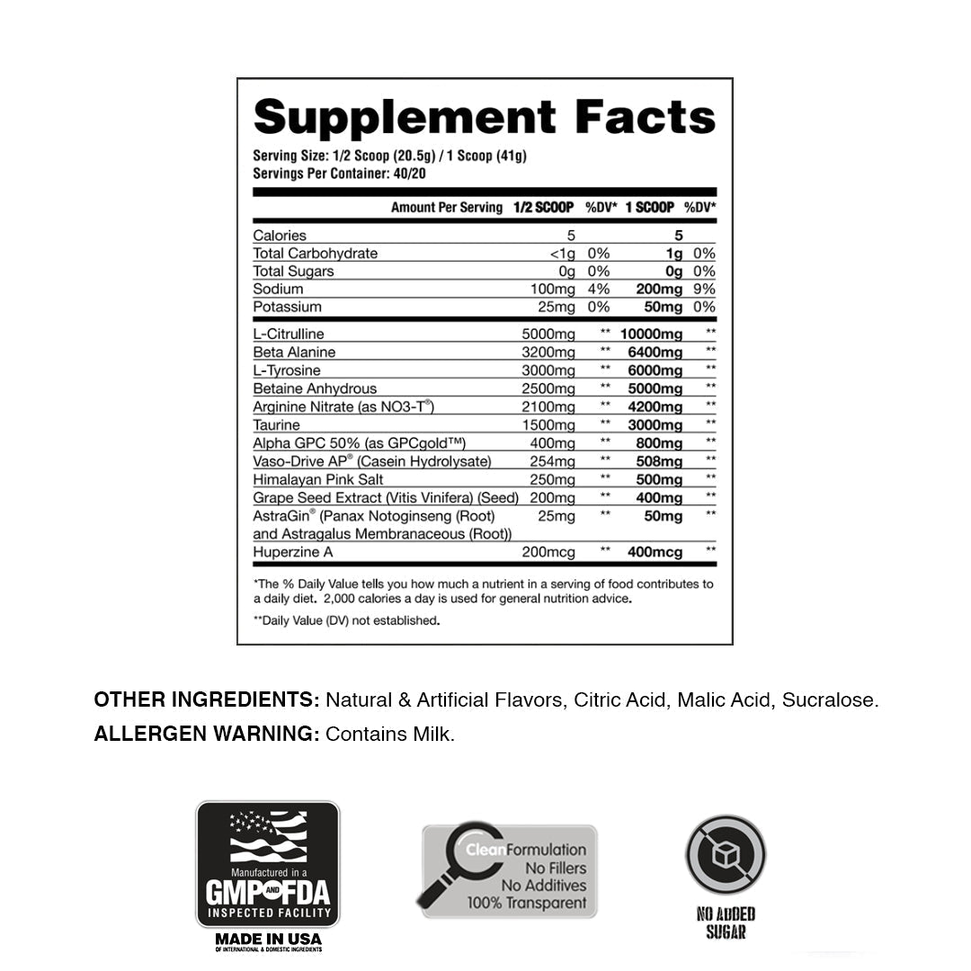 Bare Knuckle - Non-Stimulant Nitrate Infused Pre-Workout V6 - Apollon Nutrition