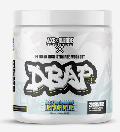 DBAP // EXTREME HIGH-STIM PRE-WORKOUT  Axe & Sledge