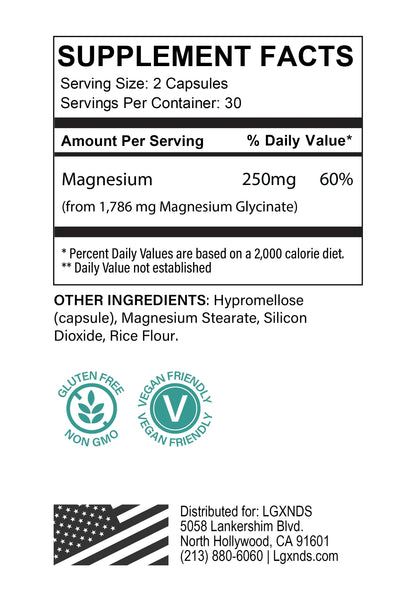 Magnesium Glycinate-  LGXNDS