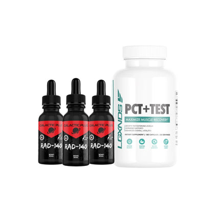 GALACTIC PLUS Rad140 Trio &  Lgxnds PCT+Test