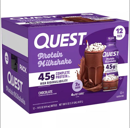 Protein Milkshake - 45g Protein - Quest