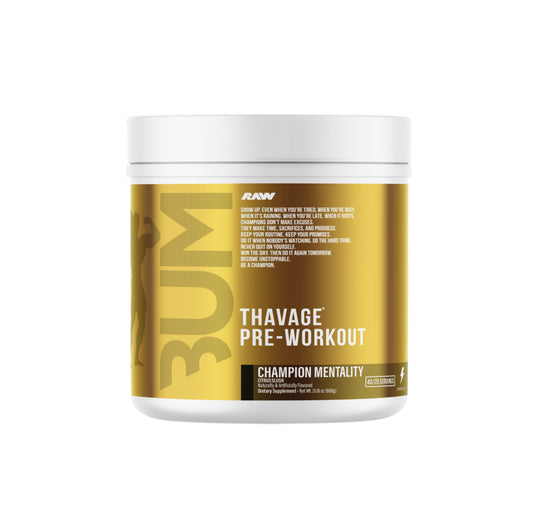 Bum Thavage Pre-Workout - Raw Nutrition
