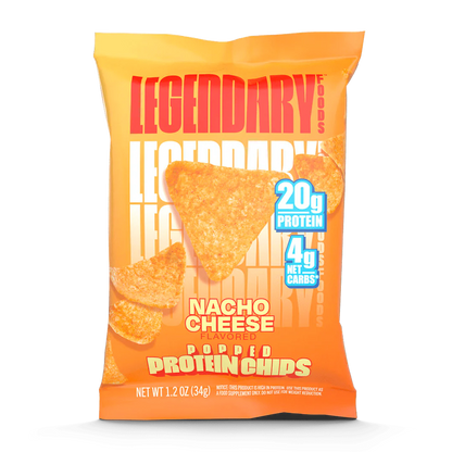 Popped Protein Chips - Legendary Foods