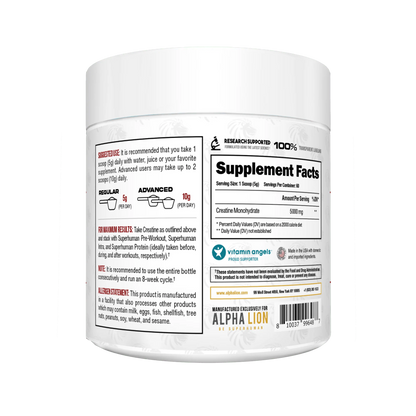Creatine - Strength Powder Recovery - Alpha Lion