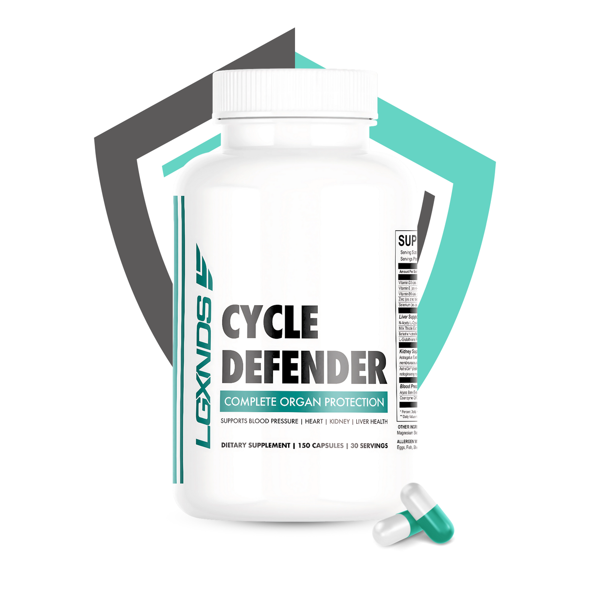 Cycle Defender - Liver, Heart, Blood Pressure, Kidney - Lgxnds