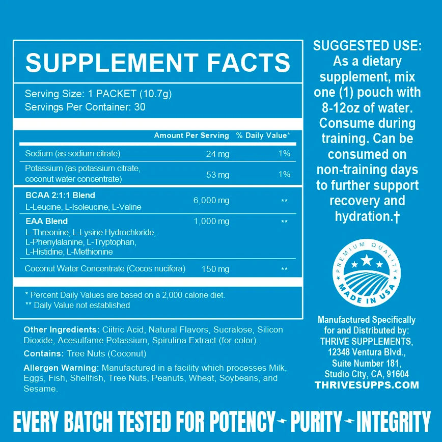 Aminos (30 Servings) - Thrive Supplements