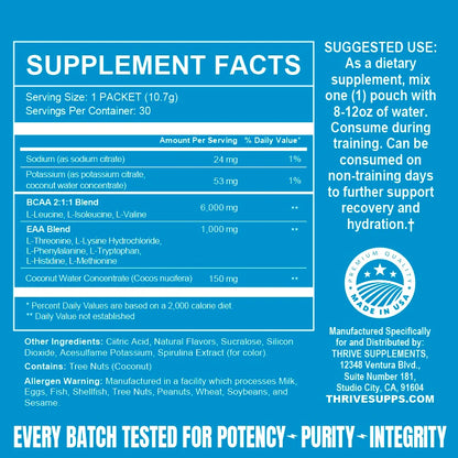 Aminos (30 Servings) - Thrive Supplements