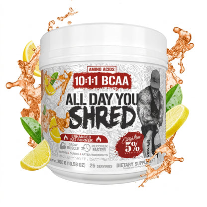 All Day You Shred Fat Burning BCAA Recovery Drink - 5% Nutrition