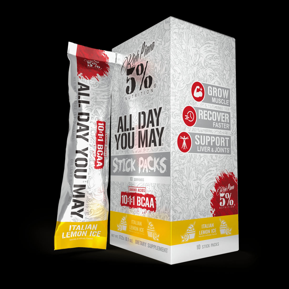 10:1:1 BCAA Sticks - All Day You May - 5% - Prime Sports Nutrition