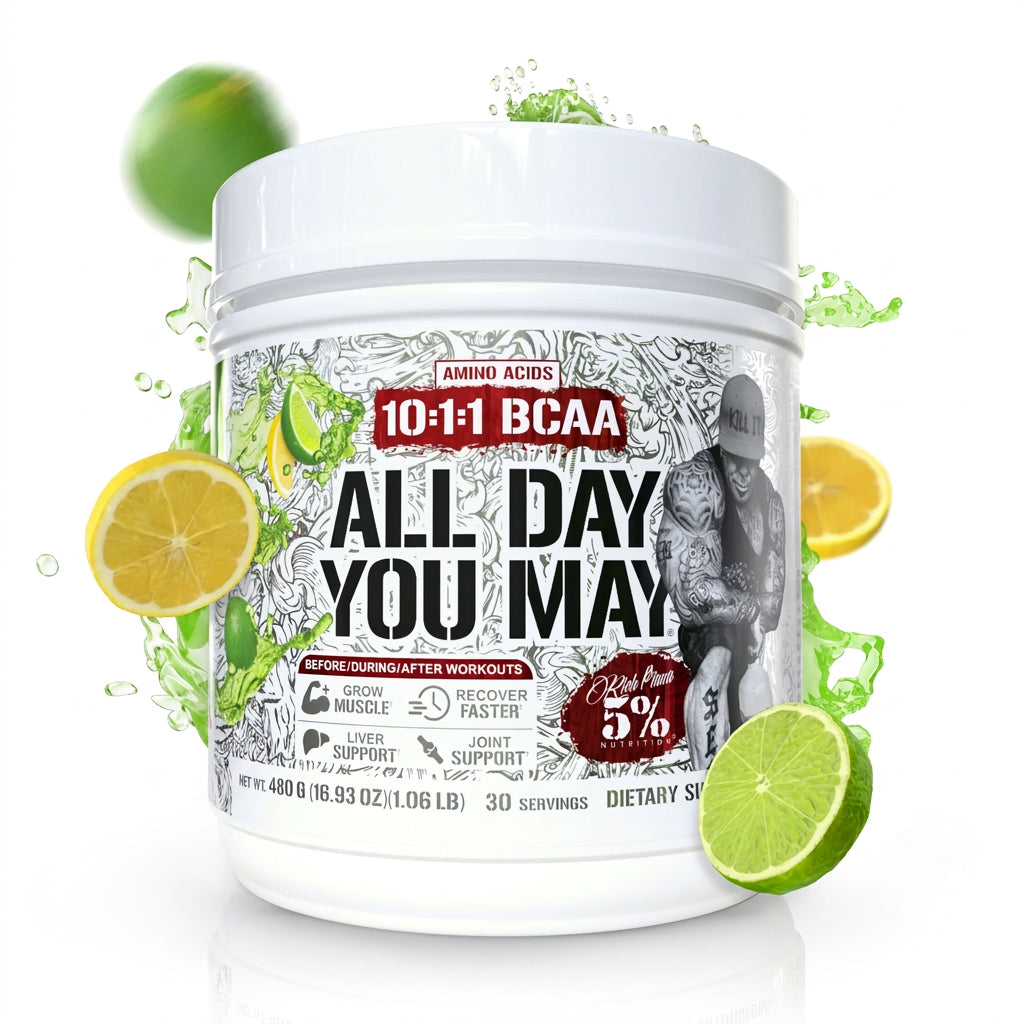 All Day You May 10:1:1 Ratio BCAA Recovery Drink - 5% Nutrition