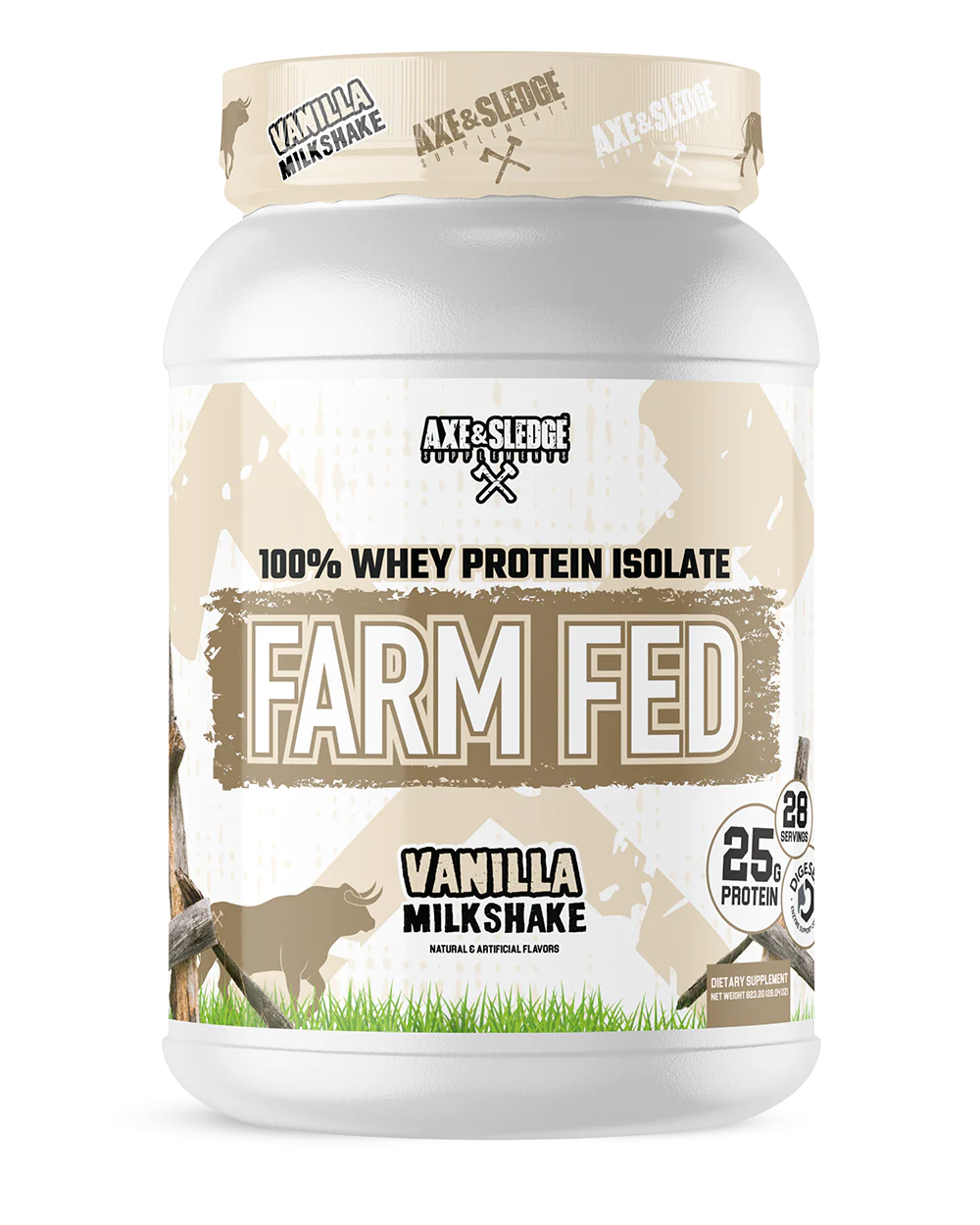 FARM FED // 25G PROTEIN - AXE & SLEDGE SUPPLEMENTS