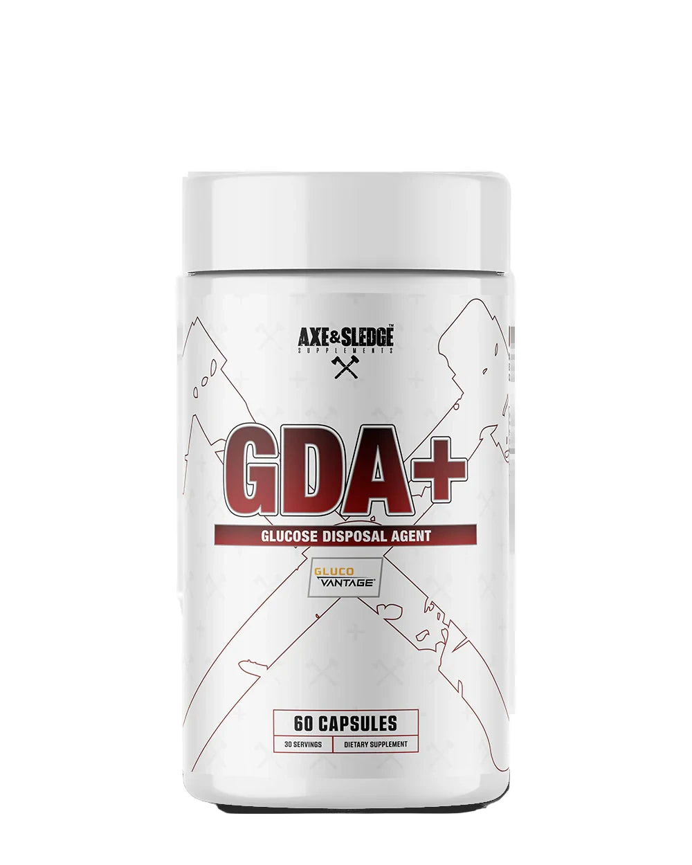GDA+ // GLUCOSE DISPOSAL AGENT - AXE & SLEDGE SUPPLEMENTS