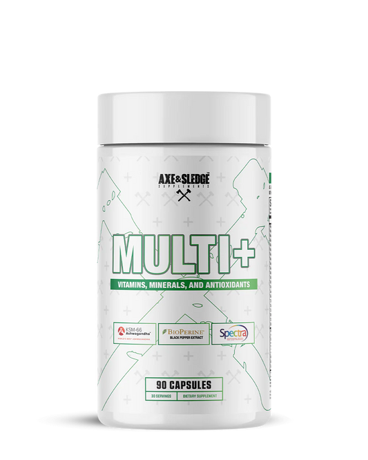 MULTI+ // PREMIUM MULTIVITAMIN - AXE & SLEDGE SUPPLEMENTS