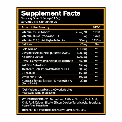 God of War Preworkout (High Stim)- Centurion Labz