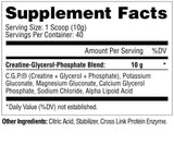 C.G.P (Creatine Glycerol Phosphate) - Metabolic Nutrition