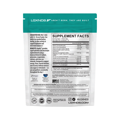 Aquify Hydration Sticks - LGXNDS