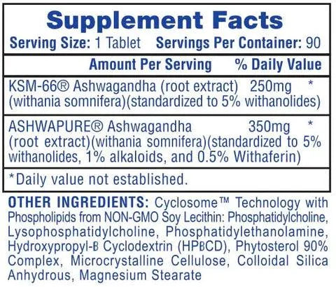 Ashwagandha - Hi-Tech Pharmaceuticals no