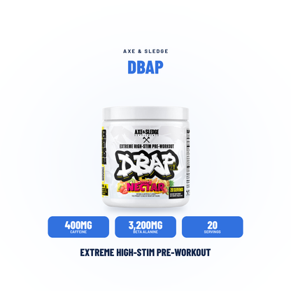 DBAP // EXTREME HIGH-STIM PRE-WORKOUT  Axe & Sledge