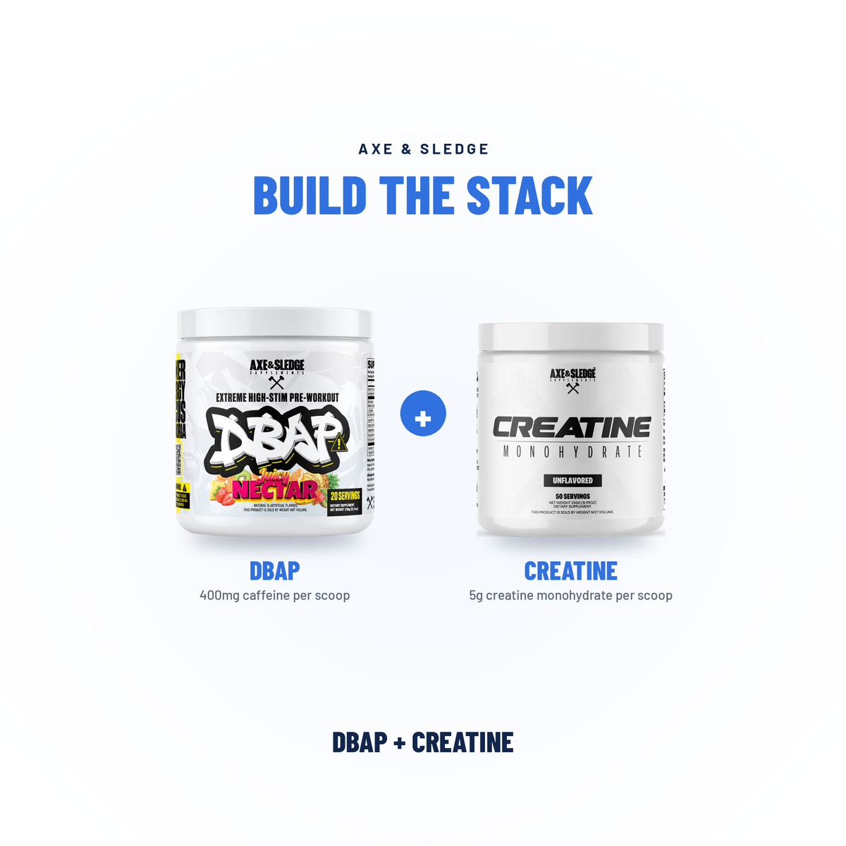 DBAP // EXTREME HIGH-STIM PRE-WORKOUT  Axe & Sledge