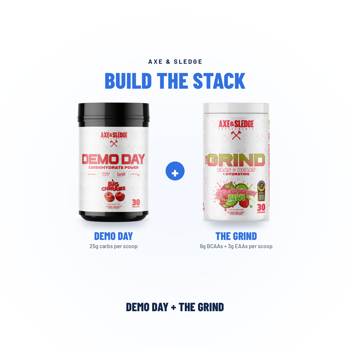 DEMO DAY // CARBOHYDRATE POWER - AXE & SLEDGE SUPPLEMENTS