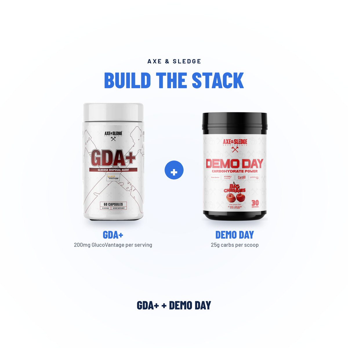 GDA+ // GLUCOSE DISPOSAL AGENT - AXE & SLEDGE SUPPLEMENTS