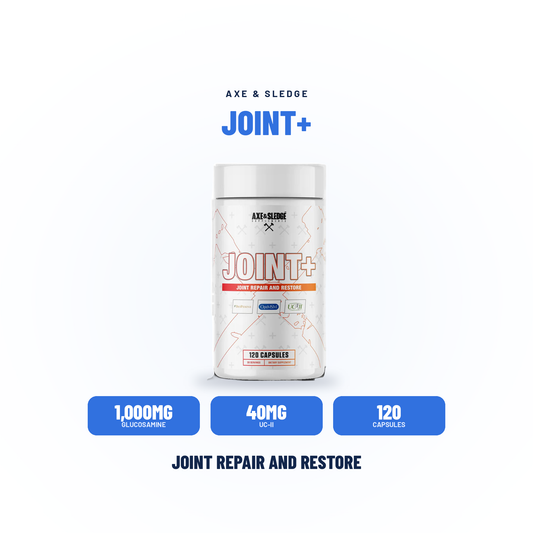 JOINT+ // JOINT & MOBILITY SUPPORT - AXE & SLEDGE SUPPLEMENTS